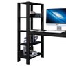 Mesa Escrivaninha Artemis Home Office Preto - 4