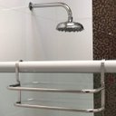 Ver imagem 2 de Suporte Duplo Porta Toalhas Toalheiro para Box Alto Brilho