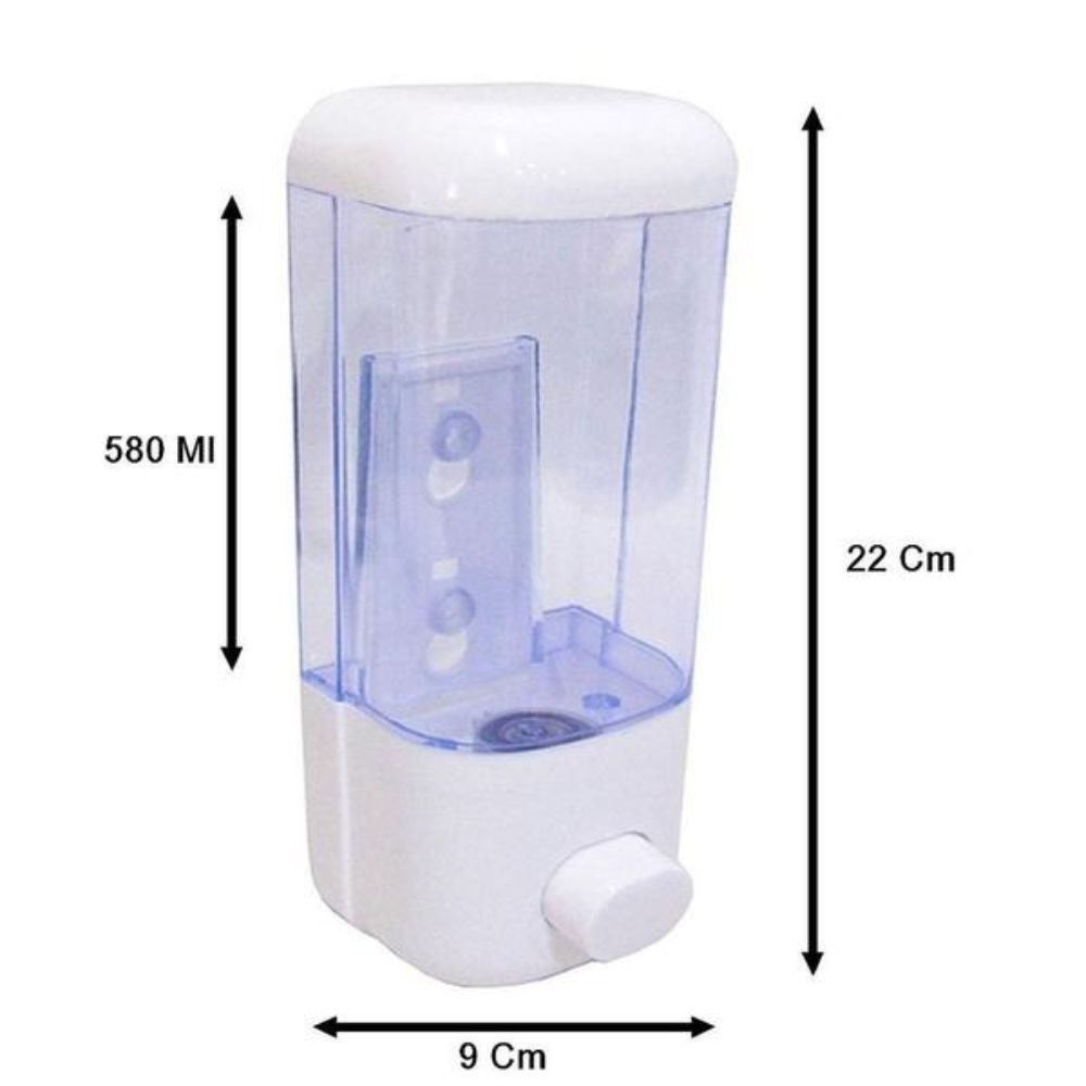 Dispenser Parede P/ Sabonete Liquido Alcool em Gel - 3