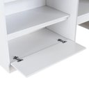 Ver imagem 4 de Cama Alta com Portas 80 Ilha Bela Branco