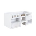 Ver imagem 7 de Cama Alta com Portas 80 Ilha Bela Branco