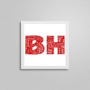 Ver imagem 2 de Quadro Quadrado Gírias de Bh 24x18cm - com Vidro:madeira Branca