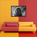 Ver imagem 4 de Quadro Decorativo Leão Animais Salas Decorações Interiores Com Moldura