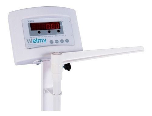 Balança Digital Antropômetrica Obeso 300kg W300 A Welmy - 3