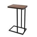 Ver imagem 2 de Mesinha de Apoio Lateral Kali para Braço de Sofá em Mdf 15mm Estilo Industrial- Preto