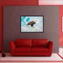 Ver imagem 2 de Quadro Decorativo Ave Águia Animais Salas Decorações Interiores Com Moldura