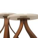 Ver imagem 4 de Conjunto Mesa Lateral Cebola:Branco