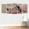 Quadro Animais Chita Guepardo Predador Filhotes Felídeos Canvas - 1