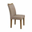 Ver imagem 4 de Conjunto Sala de Jantar Mesa Tampo Mdf/vidro Branco 6 Cadeiras Pampulha Leifer