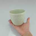Ver imagem 4 de Vaso Planta Cachepô Home&Co Cerâmica 9x10x10cm Verde Decorativo
