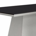 Ver mais imagens de Conjunto Sala de Jantar Mesa Tampo Mdf/vidro Preto 6 Cadeiras Pampulha Leifer