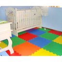 Ver imagem 3 de Kit Com 12 Tapetes / Tatame Em Eva 50 X 50 X 1 Cm Laranj