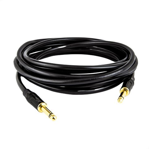 Cabo P10 para P10 Mono Profissional - 1,8 Metro