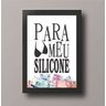 Quadro Cofre Para O Meu Silicone - 1