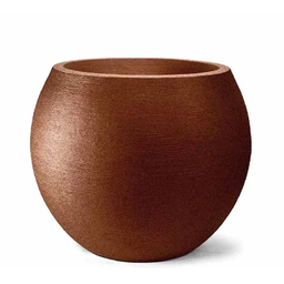 Vaso Grafiato Oval 32 Ferrugem - 1