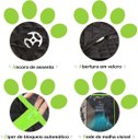 Ver imagem 4 de Capa Protetora Banco Traseiro Pet Cães Gatos Passagem Cinto