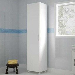 Armário Lavanderia 1 Porta Área de Serviço Bs 3 - Branco - 1 Armário Lavanderia 1 Porta Área de Serviço Bs 3 - Branco - 1