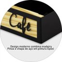 Ver imagem 5 de Suporte Porta Cápsulas Nespresso Sachês Xícaras de Bancada Café