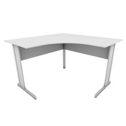 Escrivaninha P/ Escritório em L 120cm X 60cm Pés Metal F5 - 4