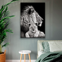 Ver imagem 3 de Quadro Lion And Cub -- BR ARTES