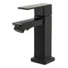 Torneira Banheiro Lavabo Pia Luxo Preto 1/4 de Volta - Fino Inox - 2