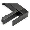Torneira Banheiro Lavabo Pia Luxo Preto 1/4 de Volta - Fino Inox - 5