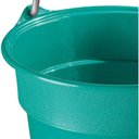 Ver imagem 4 de Balde Plástico 610-7 Linha Oba Alça Anatômica Relevo em Ondas 8L Verde Sanremo