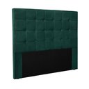 Ver imagem 1 de Cabeceira Decorativa King Size 1,95M Tropea Veludo Verde Floresta - Gran Belo