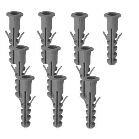 Bucha de Fixação para Parafuso N°6 30mm | 20 Un