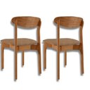 Ver imagem 3 de Kit 2 Cadeiras para Sala de Jantar Monaco Madeira Maciça