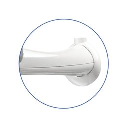Cano Braço Para Chuveiro Ducha 30cm Lorenzetti Branco Compacto - 3