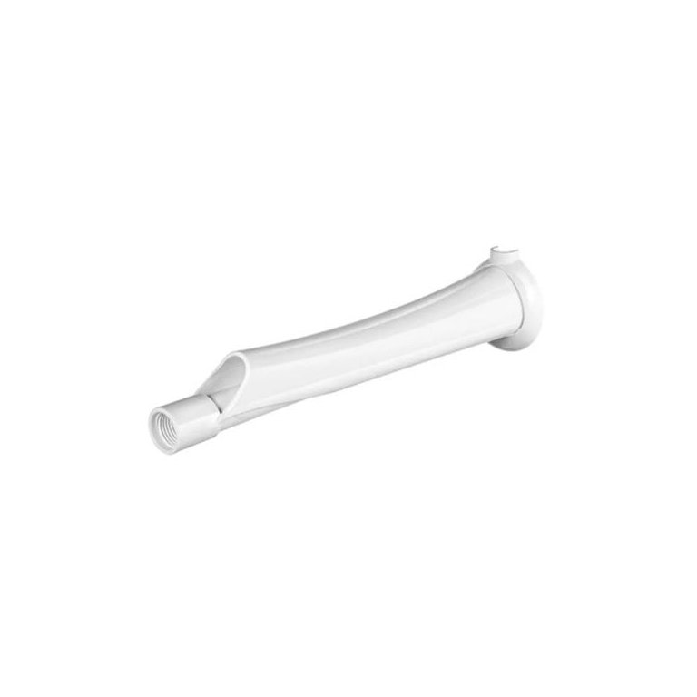 Cano Braço Para Chuveiro Ducha 30cm Lorenzetti Branco Compacto