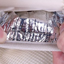 Bolsa Mochila Maternidade Lequeen Original Preto com Branco Listras - 4