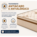 Ver imagem 7 de Colchão Solteiro Molas Ensacada Vitta 88x188x25 Antialérgico - Bege