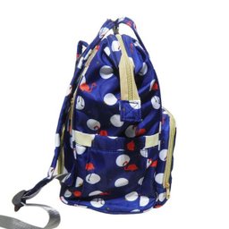 Mochila Maternidade Azul Marinho Bolsa Bebe Flamingo Criança Multi Impermeavel - 5
