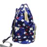 Mochila Maternidade Azul Marinho Bolsa Bebe Flamingo Criança Multi Impermeavel - 5