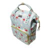 Mochila Maternidade Azul Claro Bolsa Bebe Flamingo Impermeavel - 5