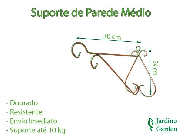 SUPORTE DE METAL PARA VASOS 50 UNIDADES DECORATIVO MÉDIO - 2