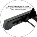 Ver imagem 5 de Apoio Ergonômico para Pés Ajustável 5 Níveis