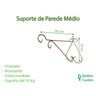 SUPORTE DE PAREDE PARA VASOS JARDIM VERTICAL MÉDIO 50 UND - 2
