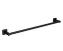 Ver imagem 1 de Porta Toalha Barra Quadratta 2040 BL83 MT Black Matte Deca