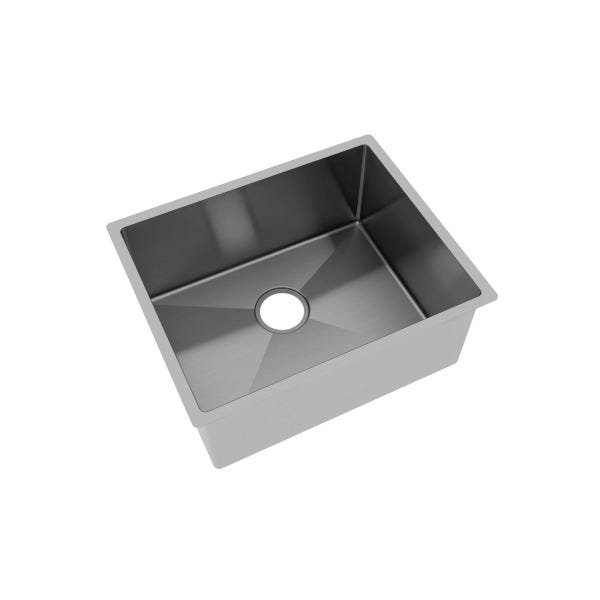 Cuba de Embutir Retta LR-50 50x40x23 Escovado R10 1mm Mekal - 1