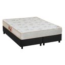 Ver imagem 1 de Cama Box Queen: Colchão Espuma Castor D33 Sleep Max Relax + Base CRC Suede Gray(158x198)