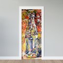 Ver imagem 1 de Adesivo de Porta - Graffiti Coca-cola