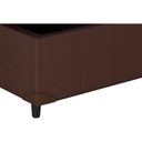 Ver imagem 4 de Cama Box Baú Casal: Colchão Molas Anjos King Best Superlastic + Base Crc Courano Brown(138x188)
