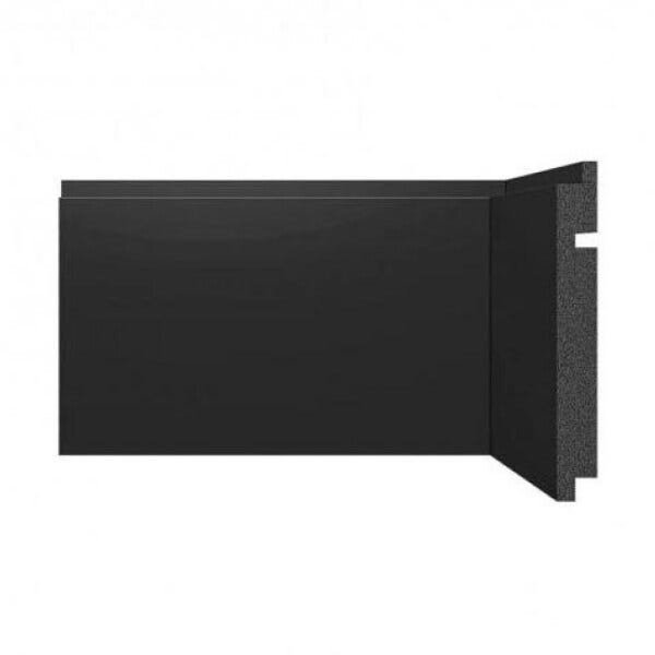 Rodapé Black Santa Luzia 3461 16mmx15cm Metro Linear Preto - 1