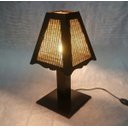 Ver imagem 1 de Abajur Luminária de Mesa Sala Quarto Rustico