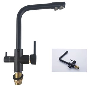 Torneira 360 Misturador Luxo Filtro Monocomando Mesa Cuba Bancada Quente Frio Cozinha