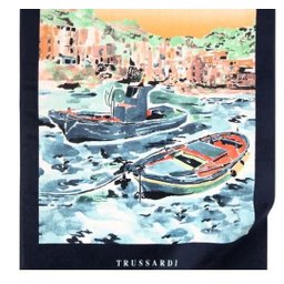 Toalha de Praia Aveludada Levanzo Trussardi - 2