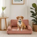 Ver imagem 1 de Caminha Cama Pet com Travesseiro para Cachorro e Gato Rosa - Bz Home Decor